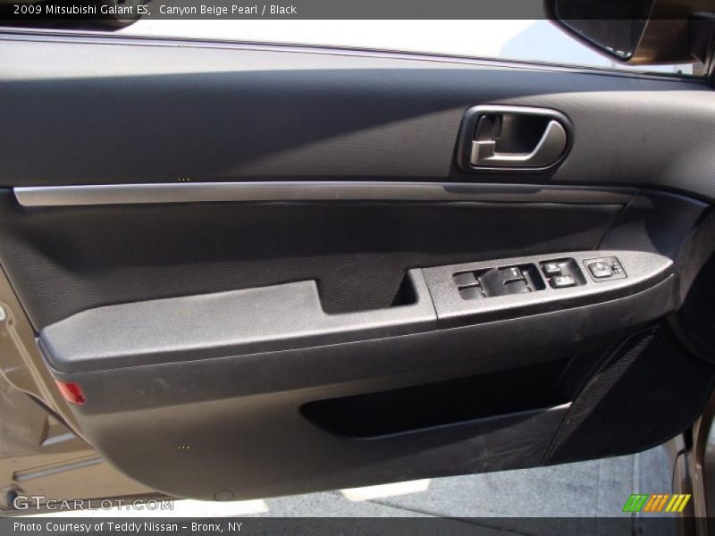 Canyon Beige Pearl / Black 2009 Mitsubishi Galant ES