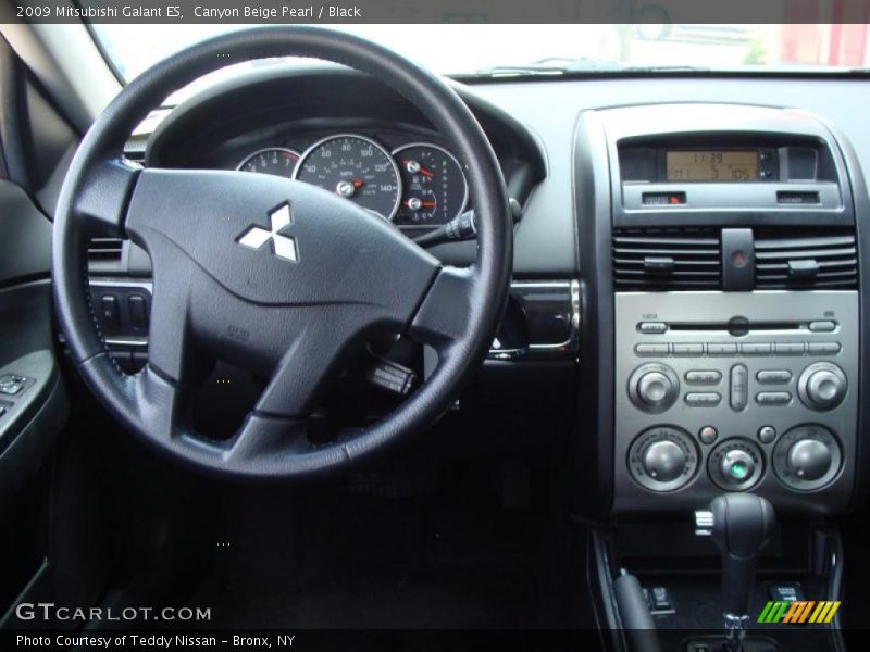 Canyon Beige Pearl / Black 2009 Mitsubishi Galant ES