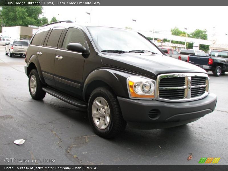 Black / Medium Slate Gray 2005 Dodge Durango ST 4x4