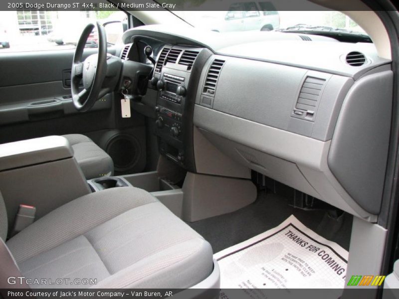Black / Medium Slate Gray 2005 Dodge Durango ST 4x4