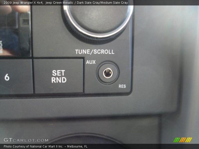 Jeep Green Metallic / Dark Slate Gray/Medium Slate Gray 2009 Jeep Wrangler X 4x4