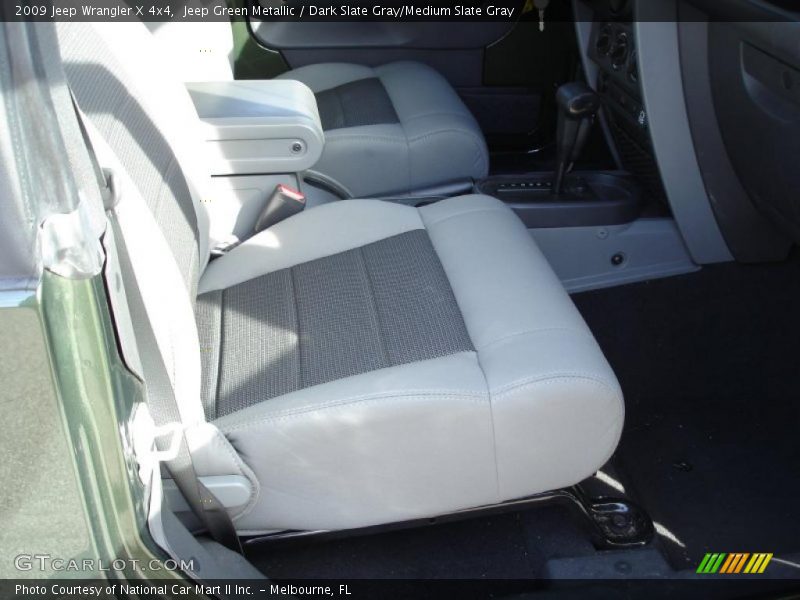 Jeep Green Metallic / Dark Slate Gray/Medium Slate Gray 2009 Jeep Wrangler X 4x4