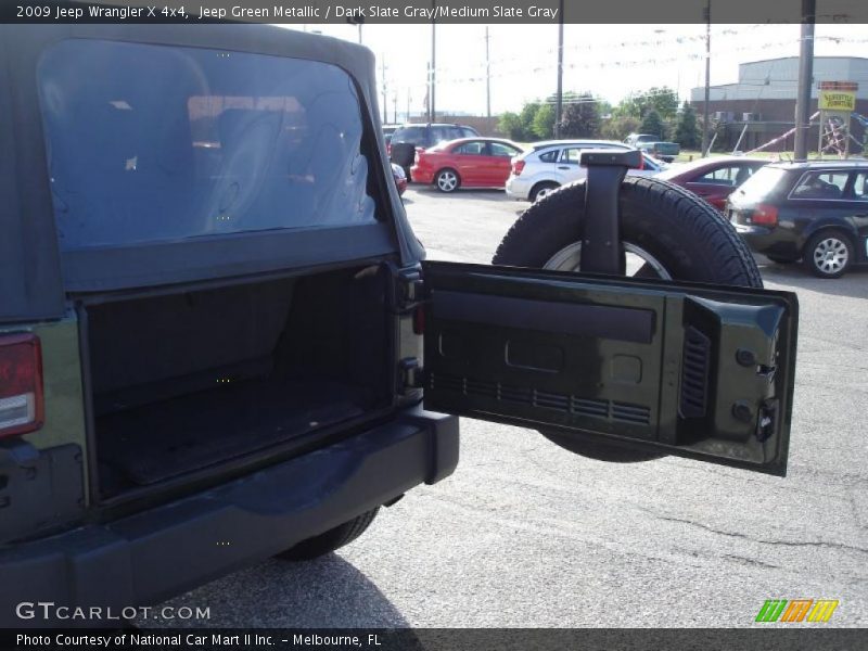 Jeep Green Metallic / Dark Slate Gray/Medium Slate Gray 2009 Jeep Wrangler X 4x4