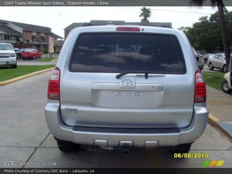 Titanium Metallic / Stone 2007 Toyota 4Runner Sport Edition