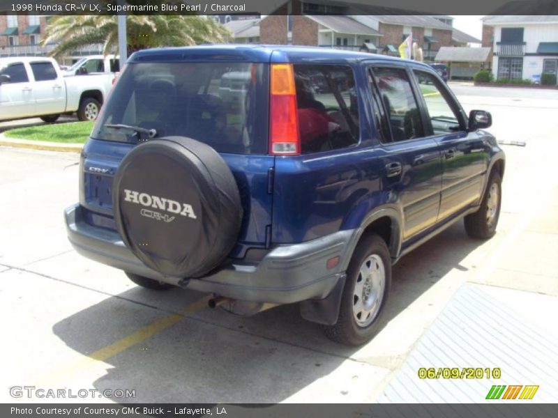 Supermarine Blue Pearl / Charcoal 1998 Honda CR-V LX