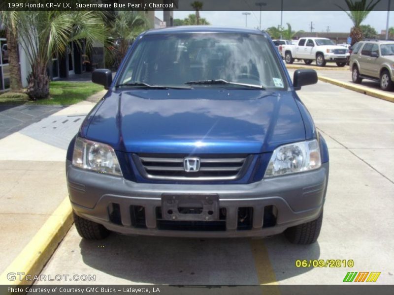 Supermarine Blue Pearl / Charcoal 1998 Honda CR-V LX