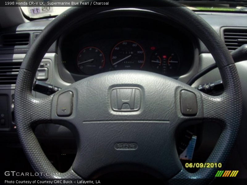 Supermarine Blue Pearl / Charcoal 1998 Honda CR-V LX