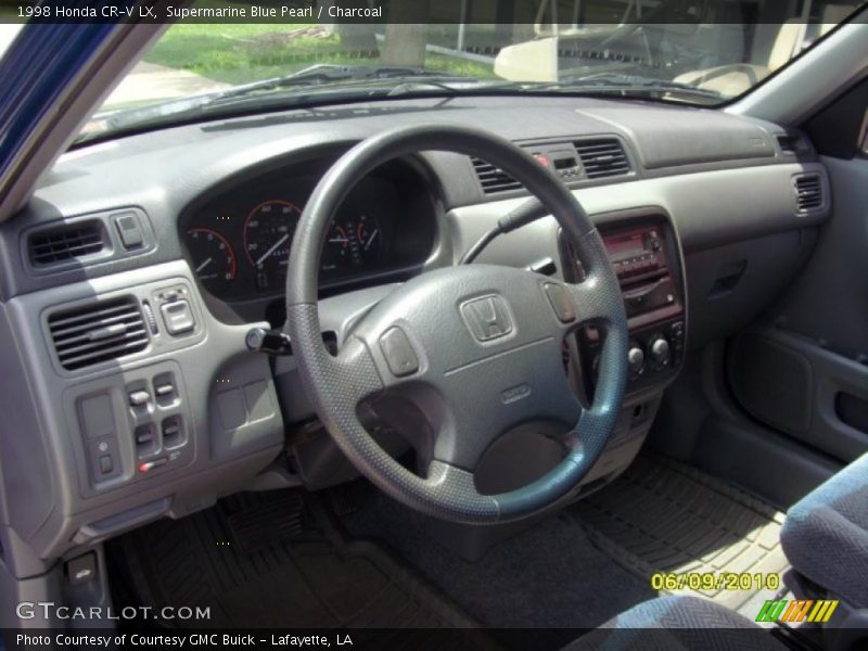 Supermarine Blue Pearl / Charcoal 1998 Honda CR-V LX