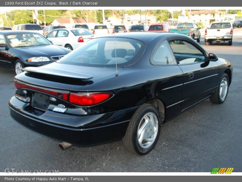 Black / Dark Charcoal 1999 Ford Escort ZX2 Coupe