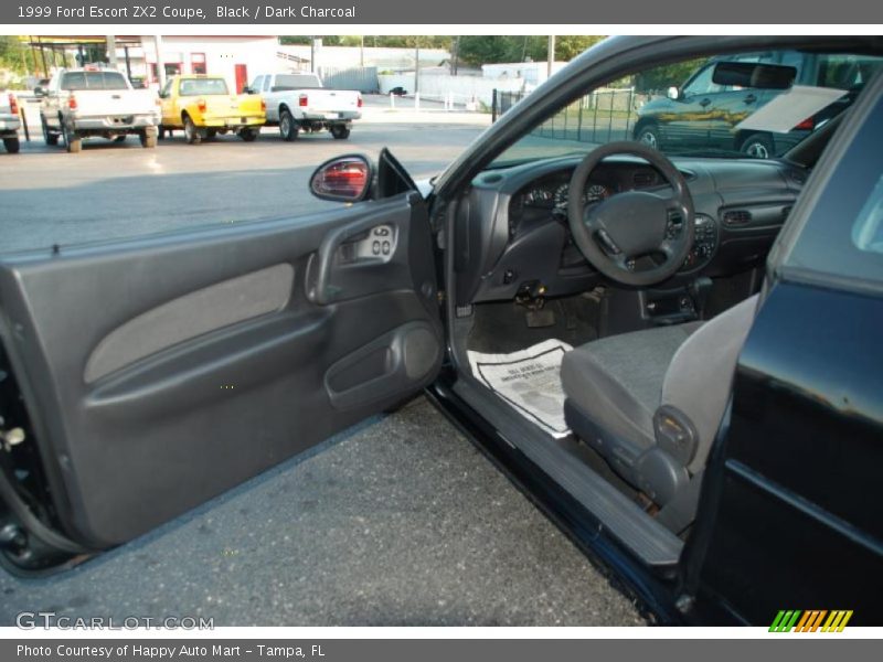 Black / Dark Charcoal 1999 Ford Escort ZX2 Coupe