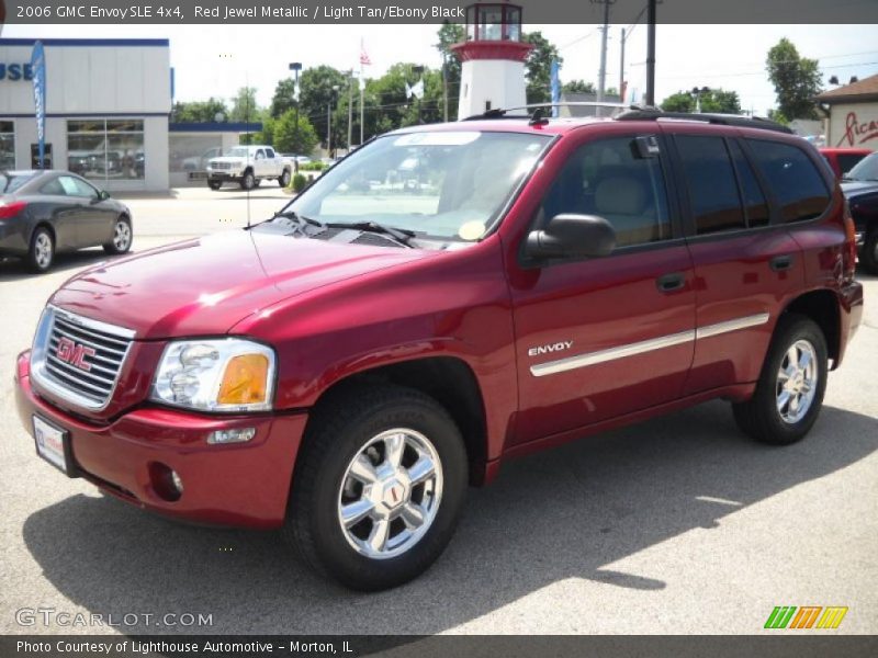 Red Jewel Metallic / Light Tan/Ebony Black 2006 GMC Envoy SLE 4x4