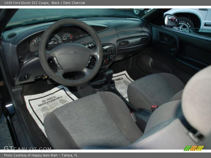 Black / Dark Charcoal 1999 Ford Escort ZX2 Coupe