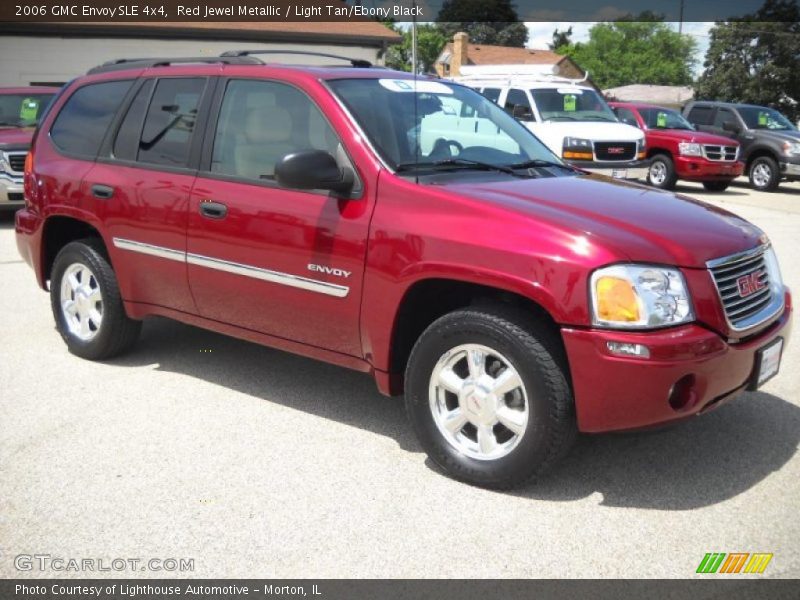 Red Jewel Metallic / Light Tan/Ebony Black 2006 GMC Envoy SLE 4x4
