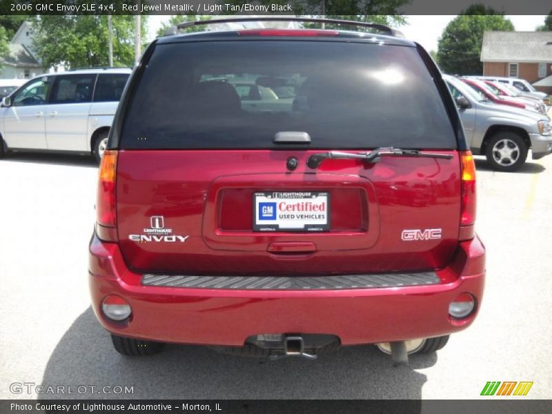Red Jewel Metallic / Light Tan/Ebony Black 2006 GMC Envoy SLE 4x4