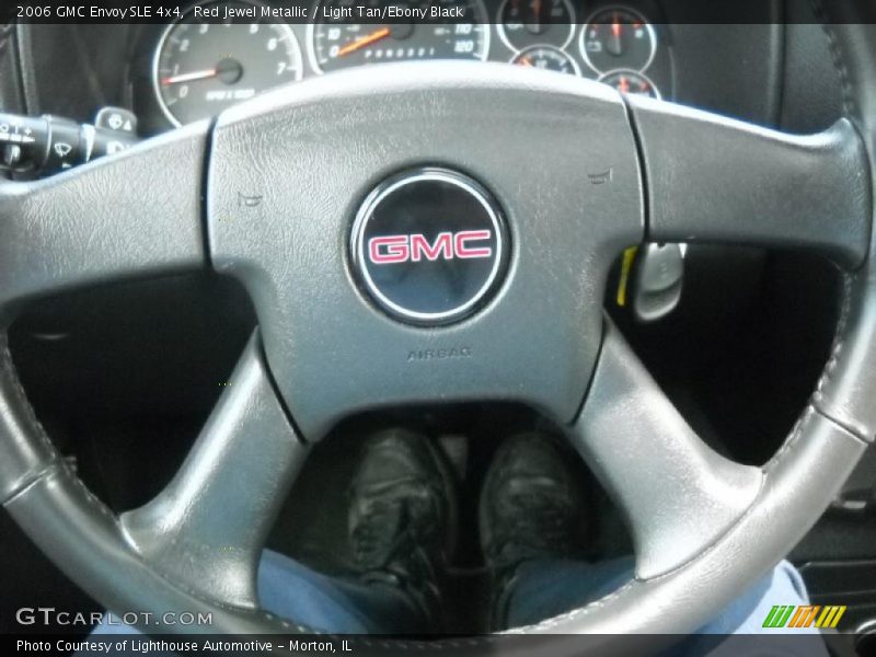 Red Jewel Metallic / Light Tan/Ebony Black 2006 GMC Envoy SLE 4x4