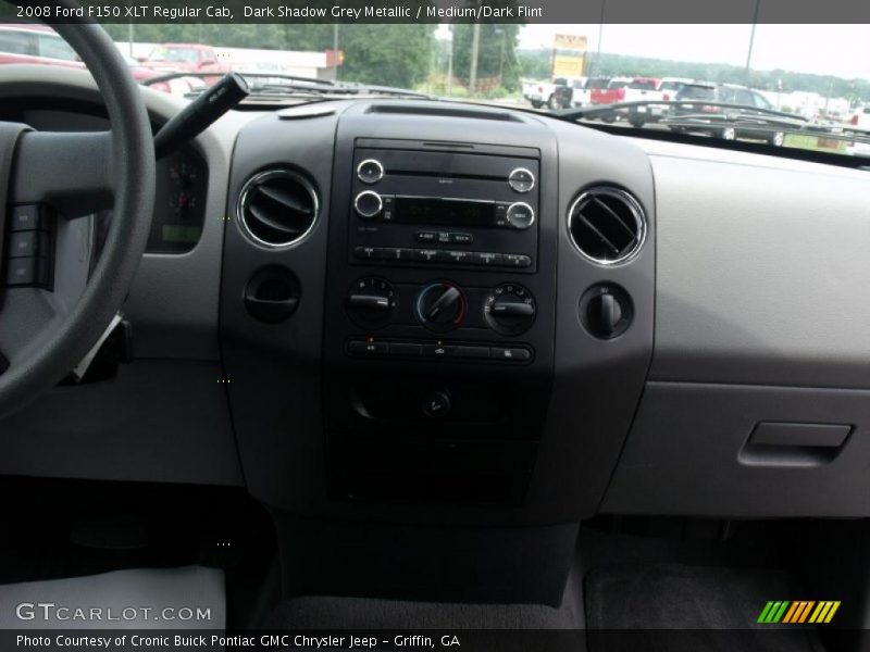 Dark Shadow Grey Metallic / Medium/Dark Flint 2008 Ford F150 XLT Regular Cab