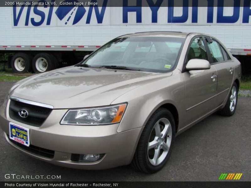 Golden Beige / Beige 2006 Hyundai Sonata LX V6