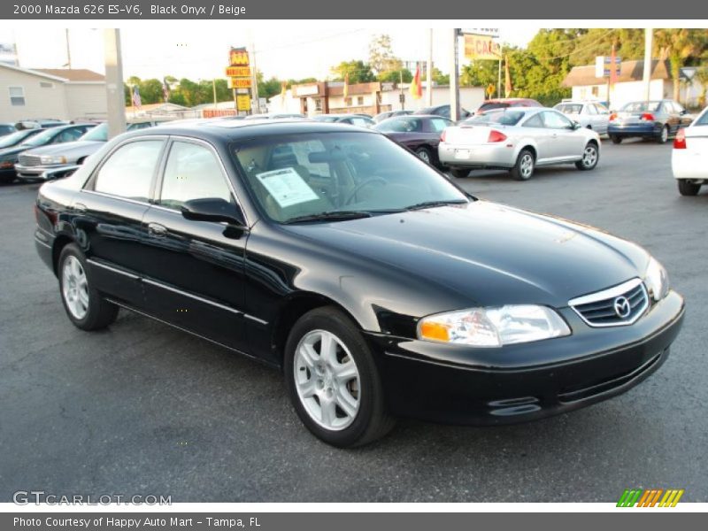 Black Onyx / Beige 2000 Mazda 626 ES-V6