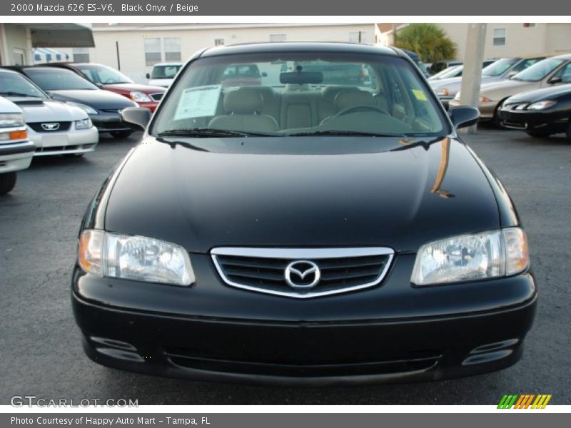 Black Onyx / Beige 2000 Mazda 626 ES-V6