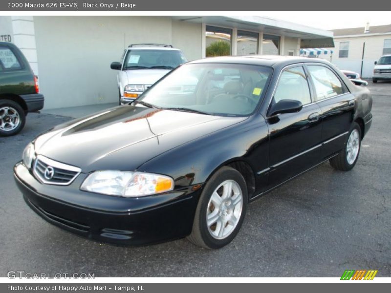 Black Onyx / Beige 2000 Mazda 626 ES-V6