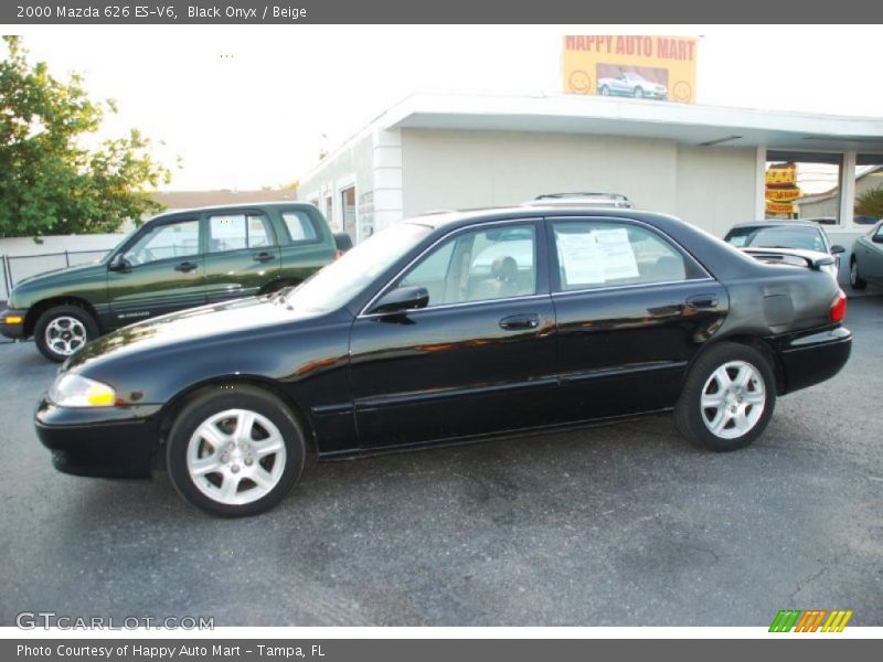 Black Onyx / Beige 2000 Mazda 626 ES-V6