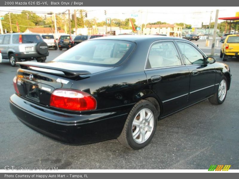 Black Onyx / Beige 2000 Mazda 626 ES-V6