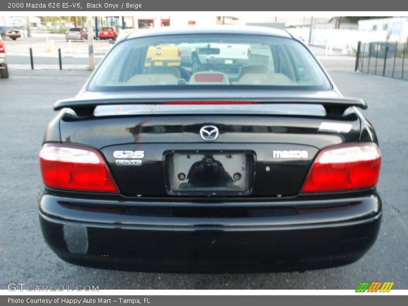 Black Onyx / Beige 2000 Mazda 626 ES-V6