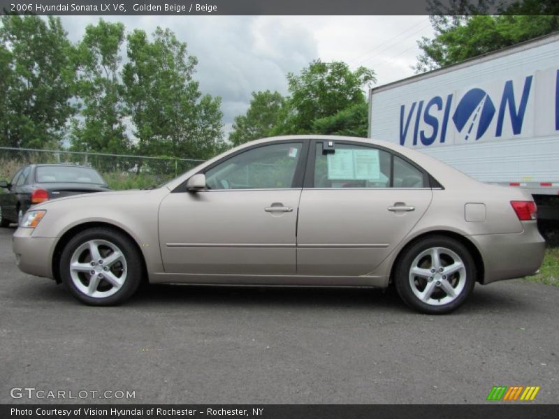 Golden Beige / Beige 2006 Hyundai Sonata LX V6