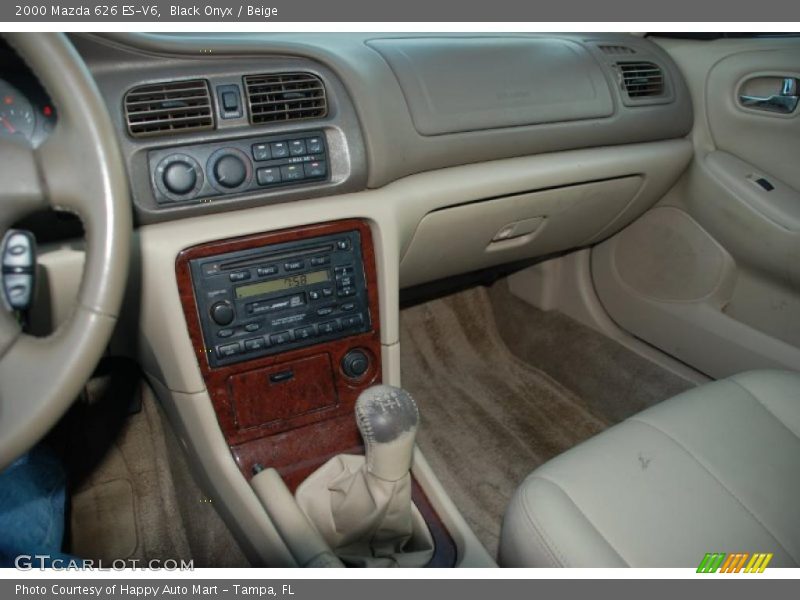Black Onyx / Beige 2000 Mazda 626 ES-V6