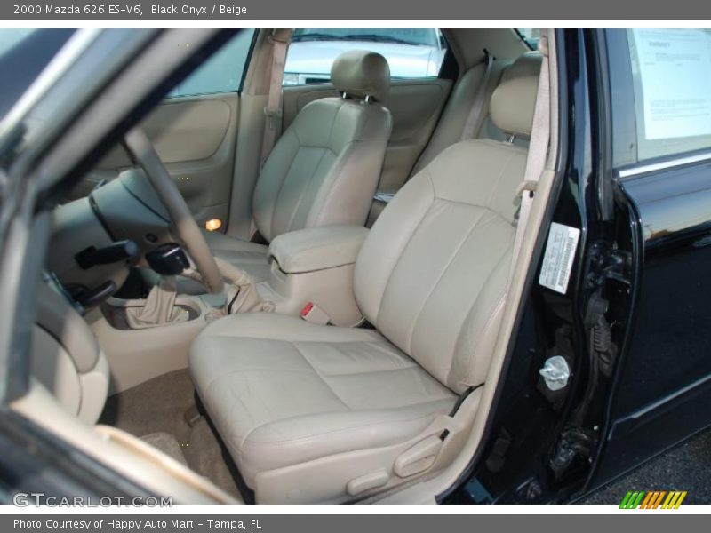 Black Onyx / Beige 2000 Mazda 626 ES-V6