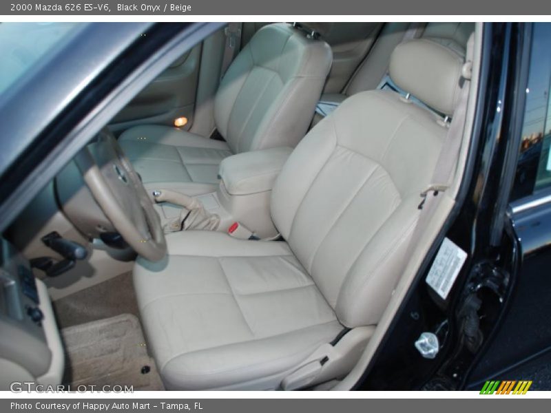 Black Onyx / Beige 2000 Mazda 626 ES-V6