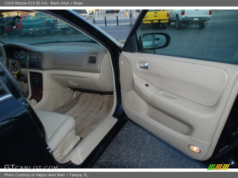 Black Onyx / Beige 2000 Mazda 626 ES-V6