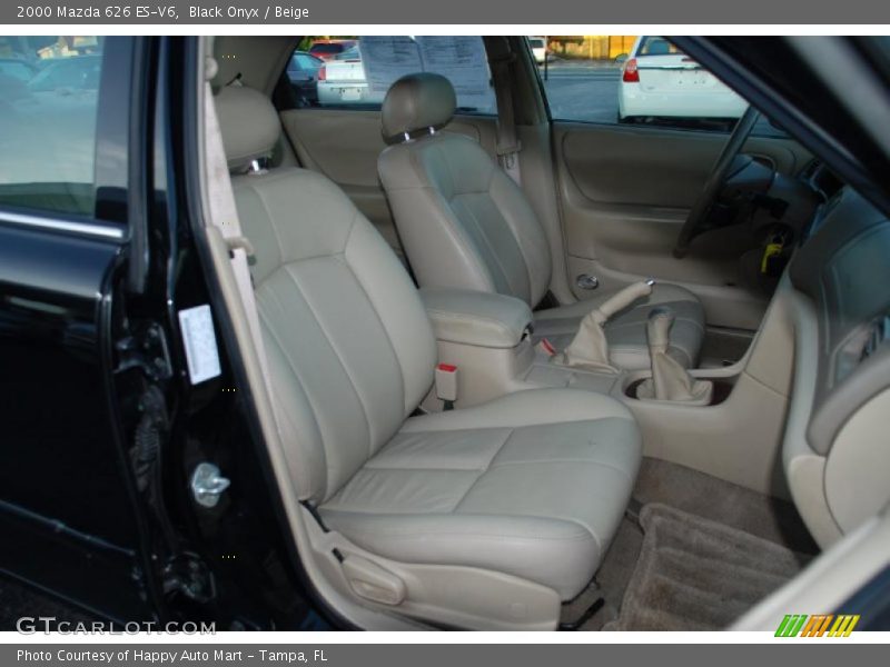 Black Onyx / Beige 2000 Mazda 626 ES-V6
