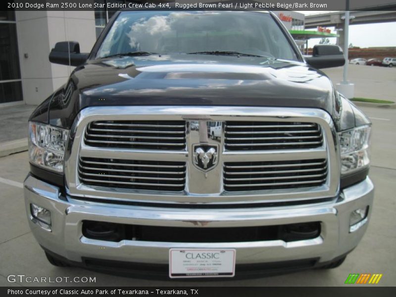 Rugged Brown Pearl / Light Pebble Beige/Bark Brown 2010 Dodge Ram 2500 Lone Star Edition Crew Cab 4x4