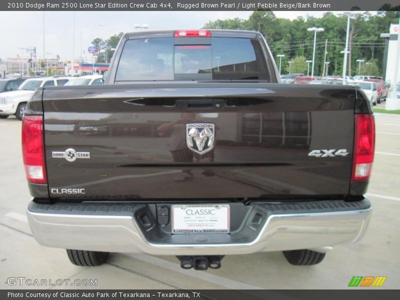Rugged Brown Pearl / Light Pebble Beige/Bark Brown 2010 Dodge Ram 2500 Lone Star Edition Crew Cab 4x4