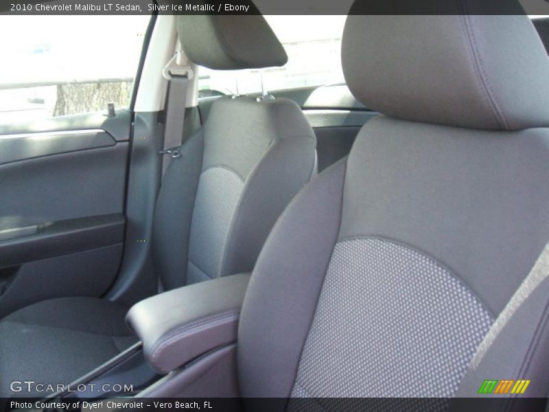 Silver Ice Metallic / Ebony 2010 Chevrolet Malibu LT Sedan