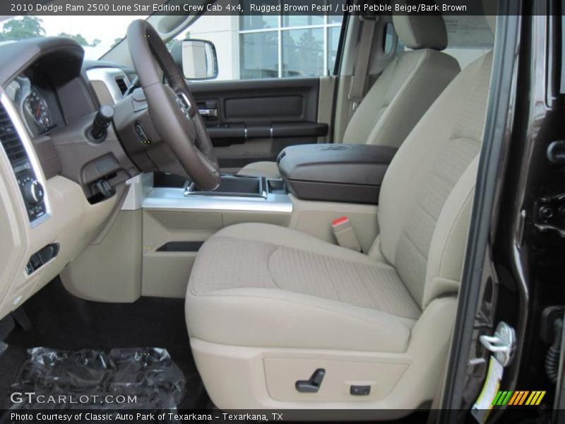 Rugged Brown Pearl / Light Pebble Beige/Bark Brown 2010 Dodge Ram 2500 Lone Star Edition Crew Cab 4x4
