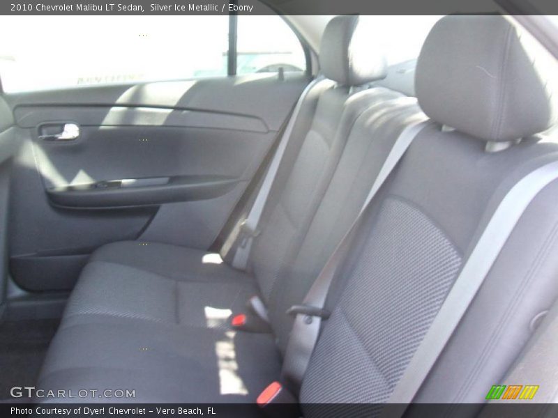 Silver Ice Metallic / Ebony 2010 Chevrolet Malibu LT Sedan