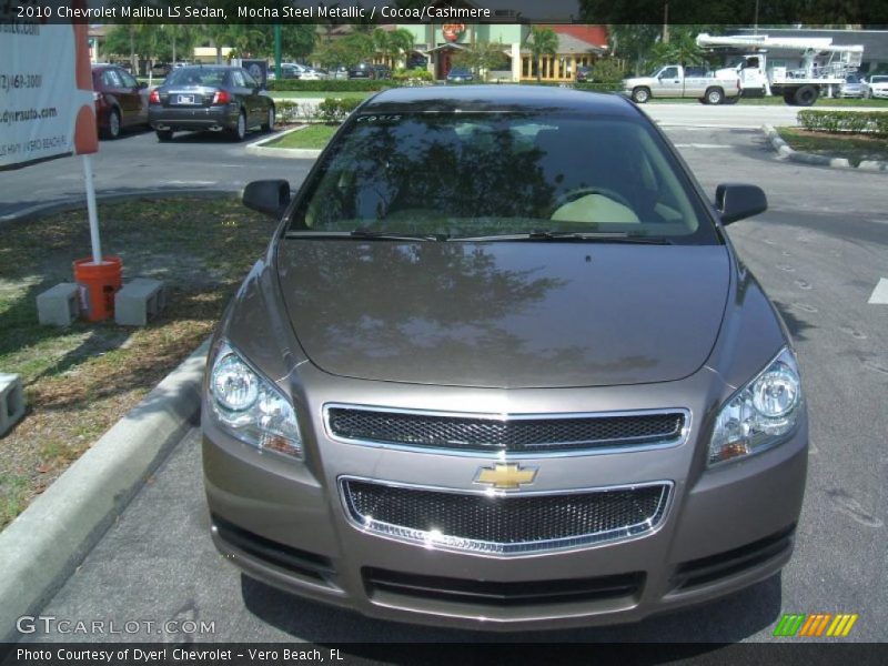 Mocha Steel Metallic / Cocoa/Cashmere 2010 Chevrolet Malibu LS Sedan