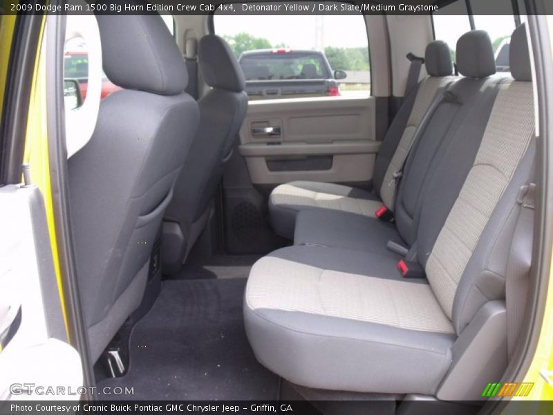 Detonator Yellow / Dark Slate/Medium Graystone 2009 Dodge Ram 1500 Big Horn Edition Crew Cab 4x4