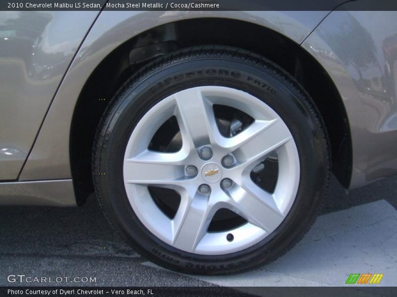 Mocha Steel Metallic / Cocoa/Cashmere 2010 Chevrolet Malibu LS Sedan