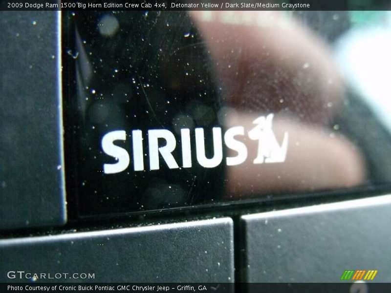 Detonator Yellow / Dark Slate/Medium Graystone 2009 Dodge Ram 1500 Big Horn Edition Crew Cab 4x4