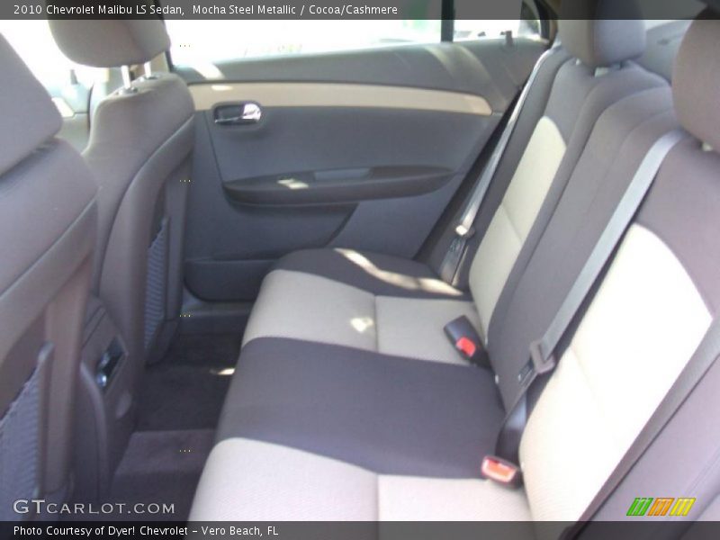 Mocha Steel Metallic / Cocoa/Cashmere 2010 Chevrolet Malibu LS Sedan