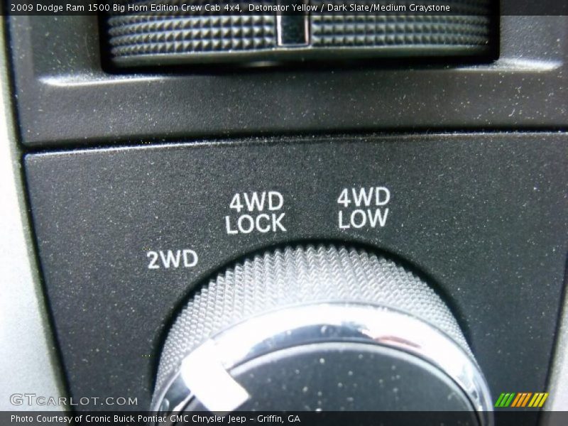 Detonator Yellow / Dark Slate/Medium Graystone 2009 Dodge Ram 1500 Big Horn Edition Crew Cab 4x4