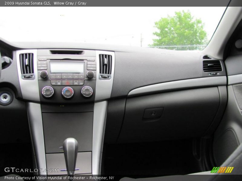 Willow Gray / Gray 2009 Hyundai Sonata GLS