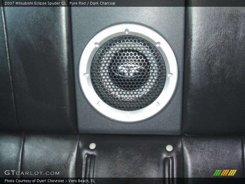 Pure Red / Dark Charcoal 2007 Mitsubishi Eclipse Spyder GS