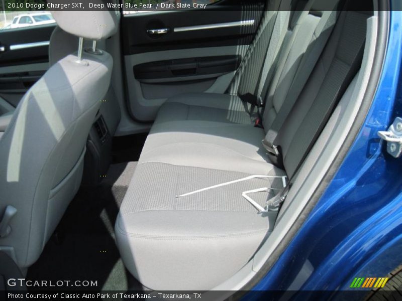 Deep Water Blue Pearl / Dark Slate Gray 2010 Dodge Charger SXT