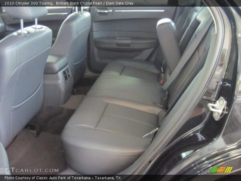 Brilliant Black Crystal Pearl / Dark Slate Gray 2010 Chrysler 300 Touring
