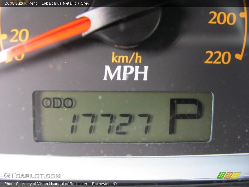 Cobalt Blue Metallic / Grey 2008 Suzuki Reno