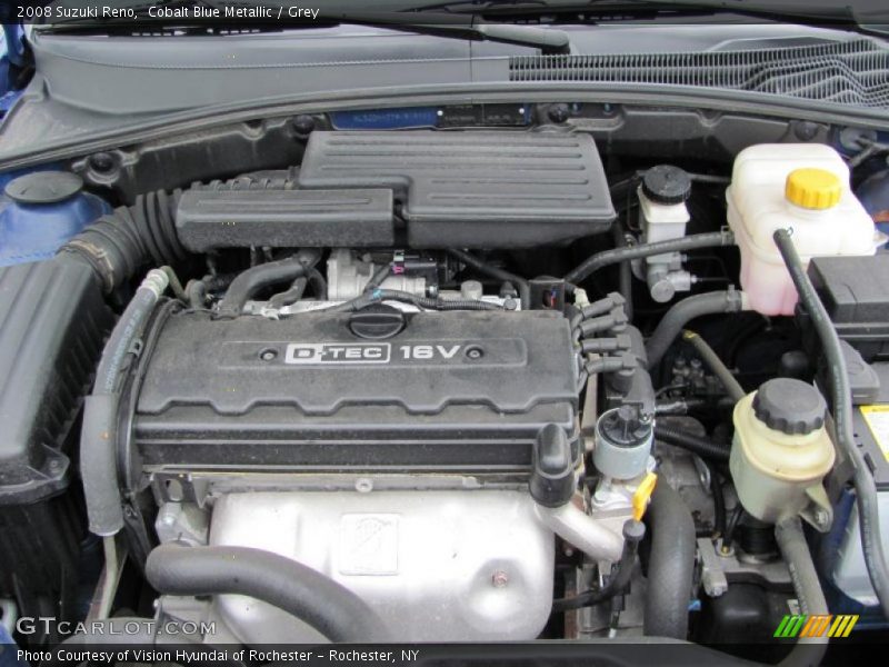 Cobalt Blue Metallic / Grey 2008 Suzuki Reno
